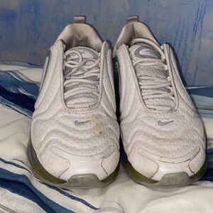 Nike White and Gray Sneakers